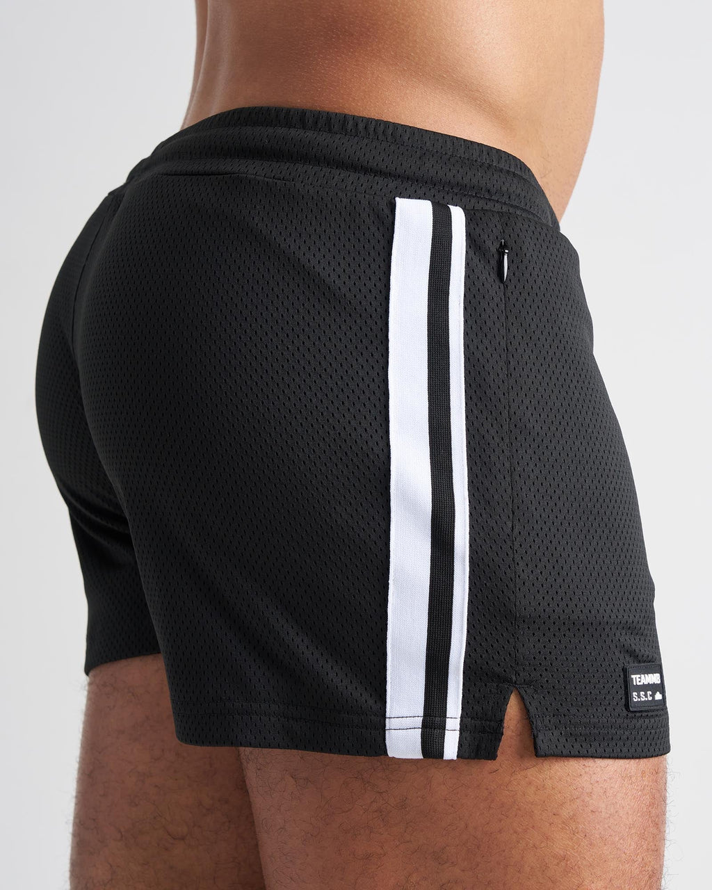 S.S.C. Fraternity Mesh 3" Short - Black