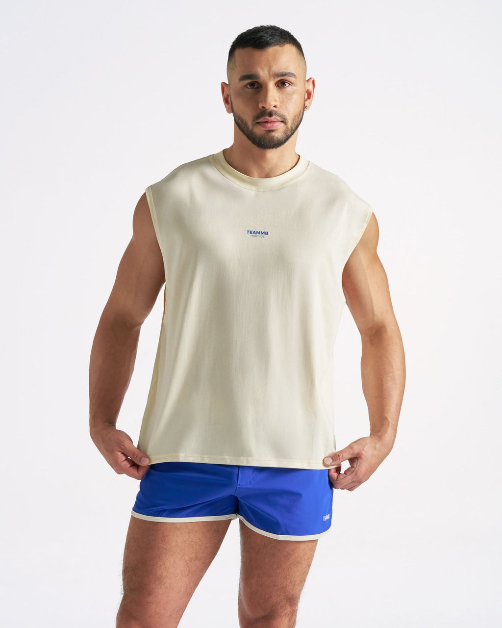 Mykonos Box Muscle Tank - Shell