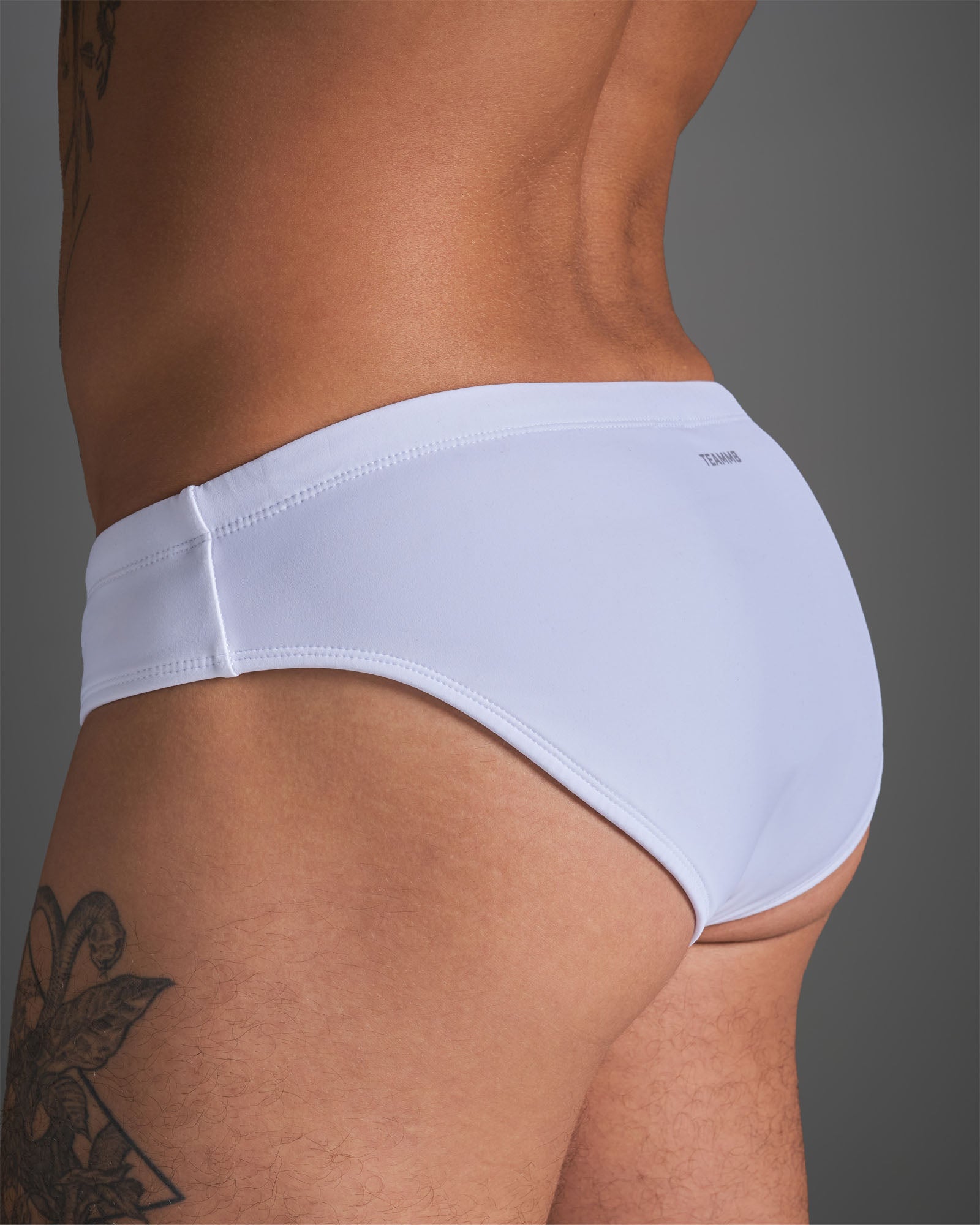 TEAMM8 Standard Swim Brief - White