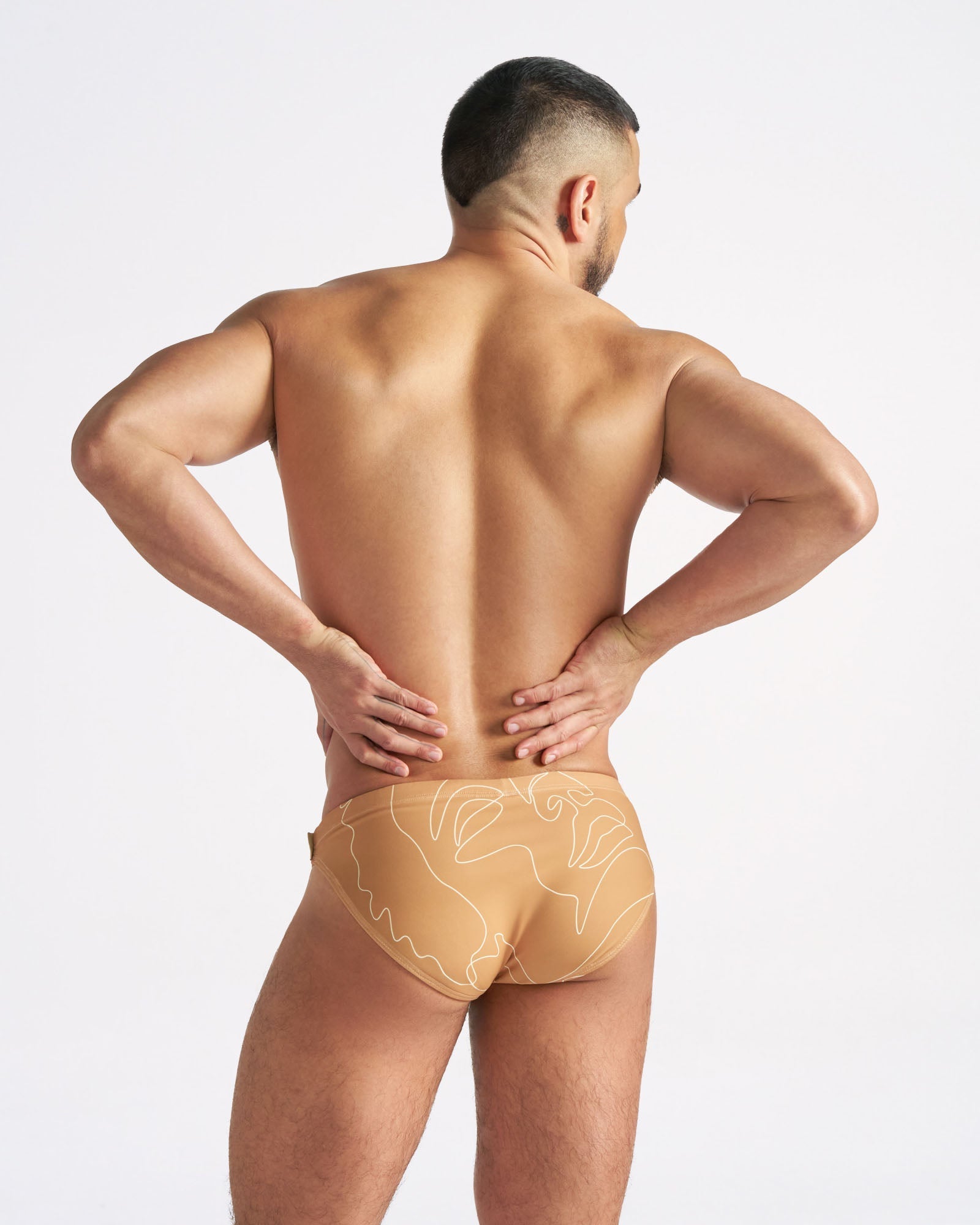 Kouros Bikini Swim Brief - Dune