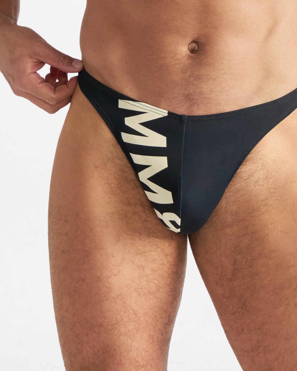 TEAMM8 Arena Swim Thong - Black