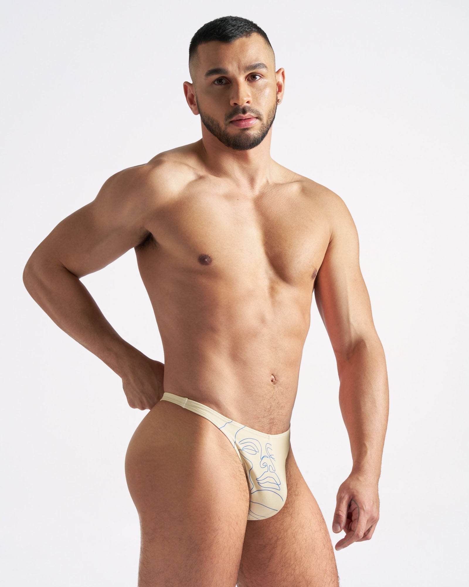 Kouros Swim Thong - Shell