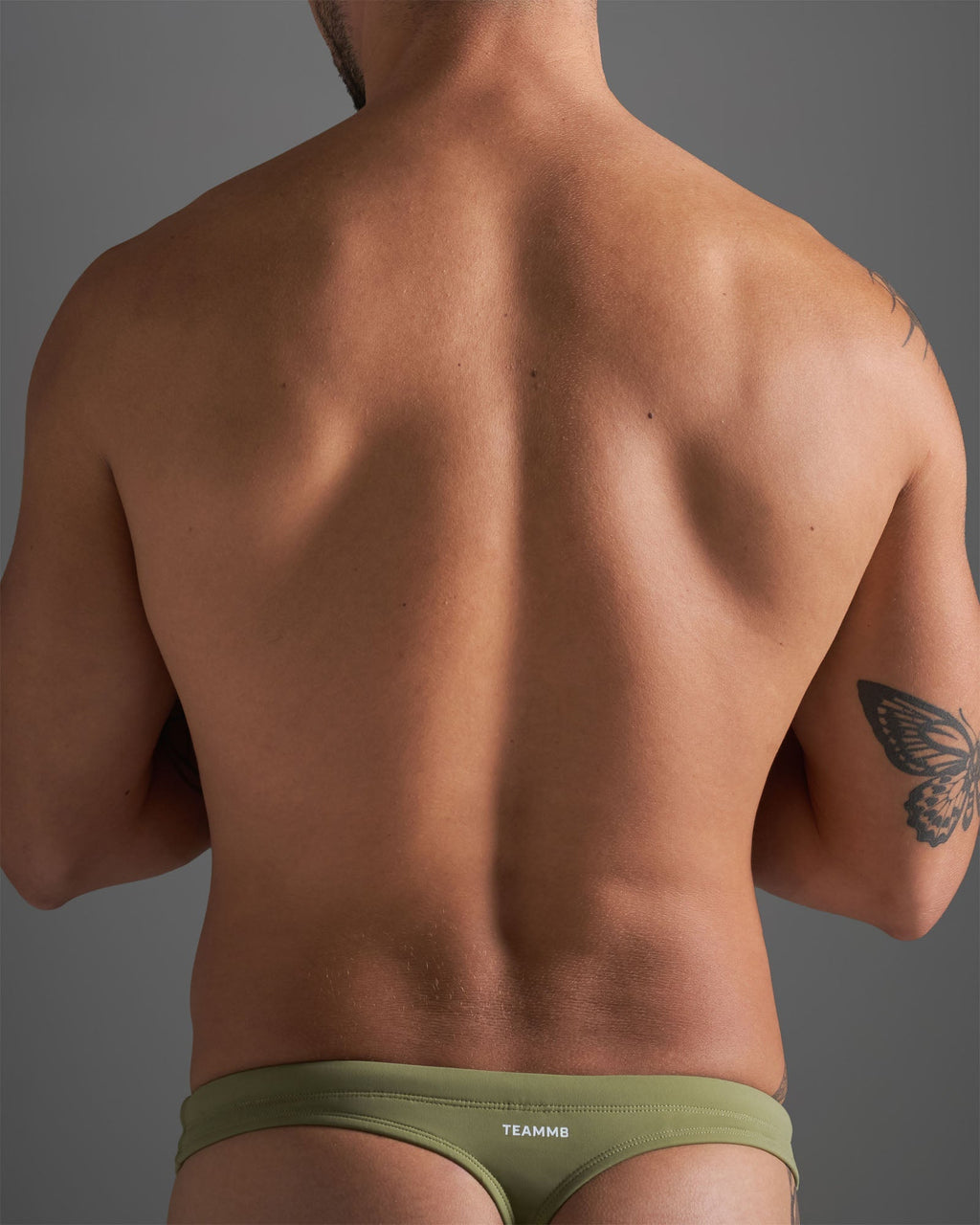 TEAMM8 Standard Swim Thong - Army
