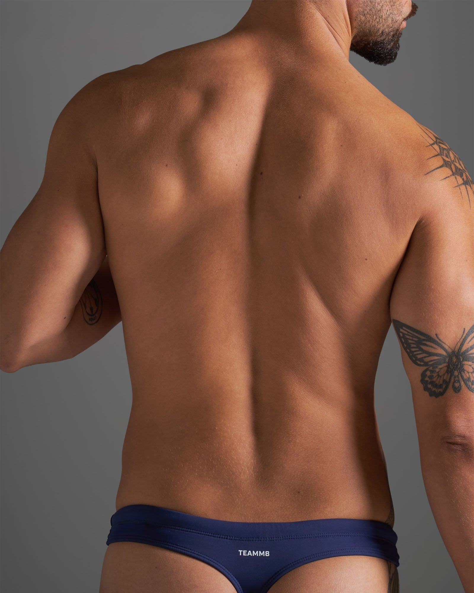 TEAMM8 Standard Swim Thong - Navy
