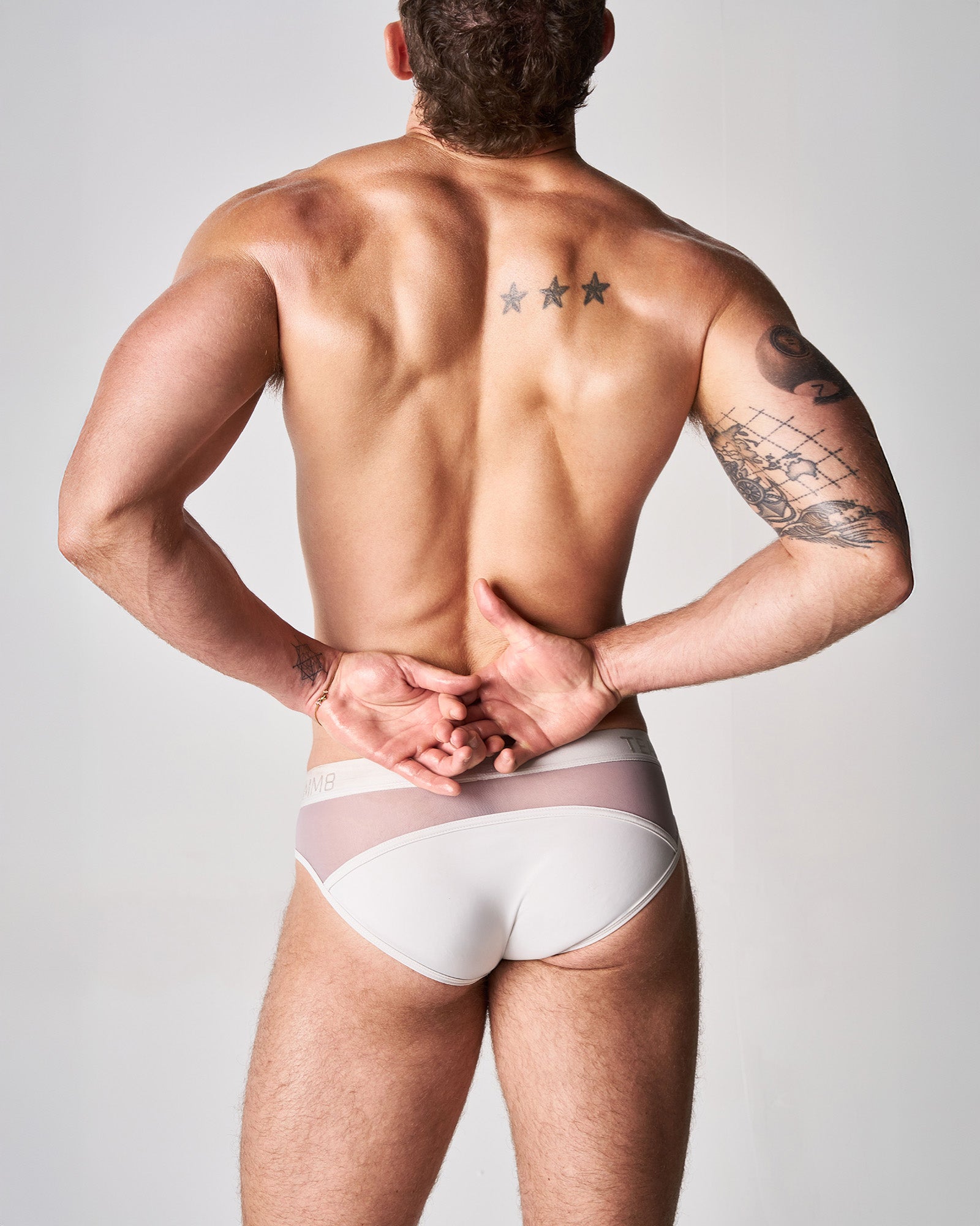 Score Sheer Slim Brief - Stone