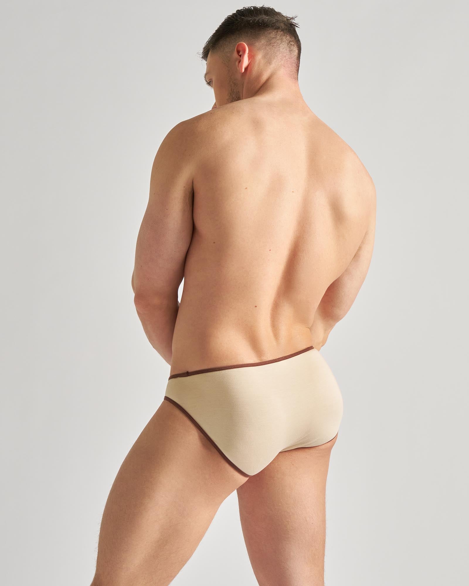 Flaunt Bikini Brief - Latte