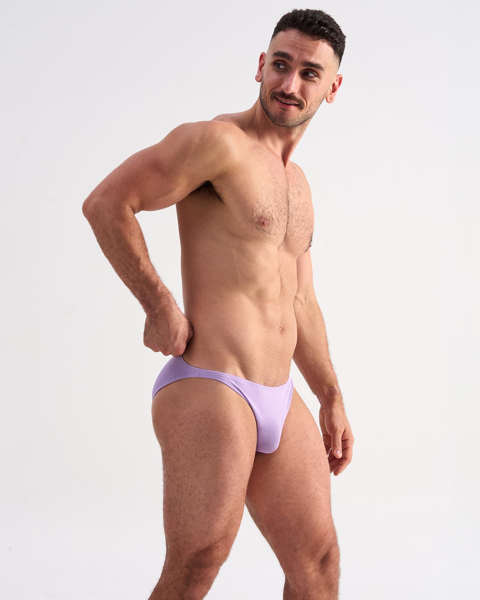 Flirt Cotton Micro Brief - Lilac
