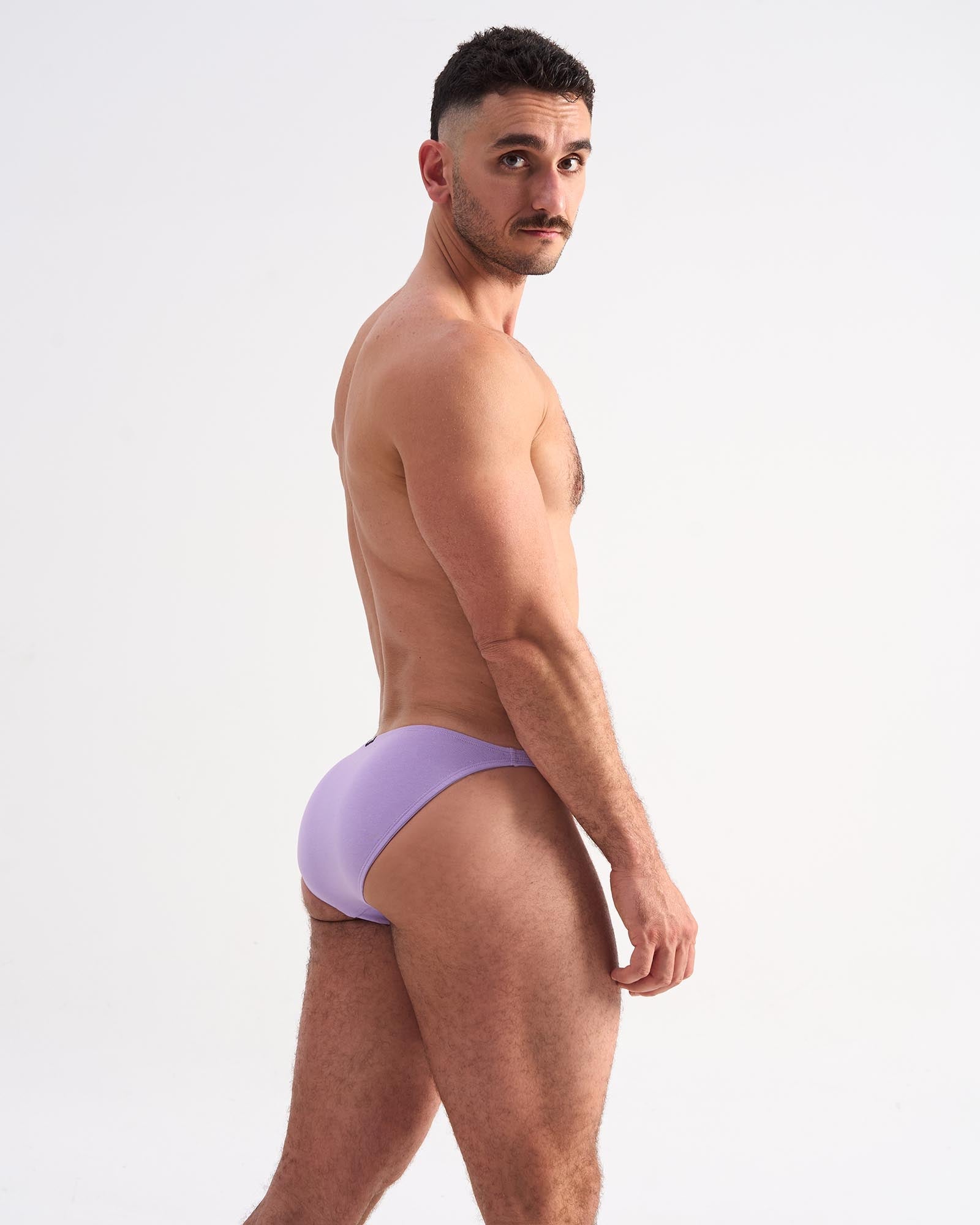 Flirt Cotton Micro Brief - Lilac