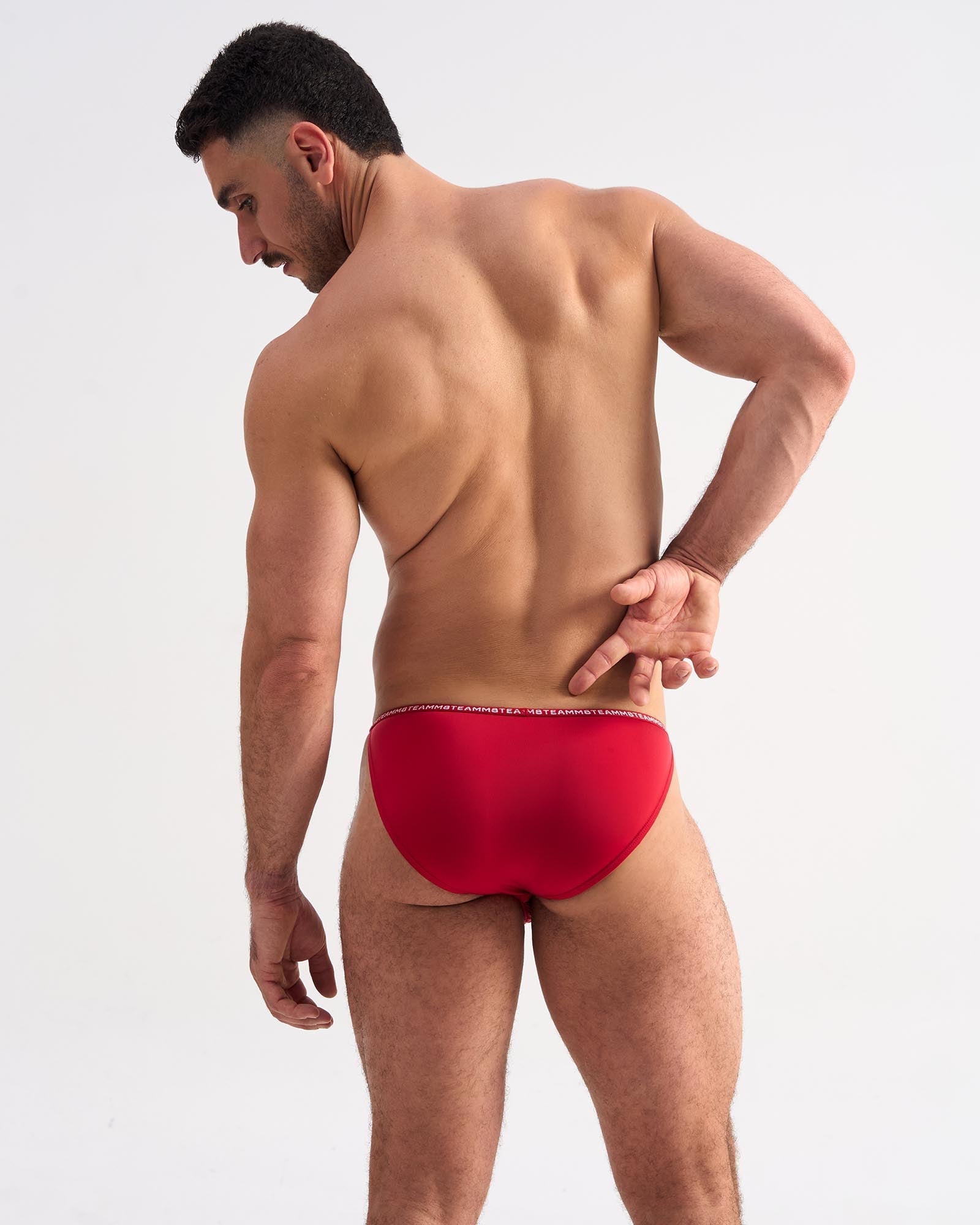 Glide Micro Brief - Vermillion