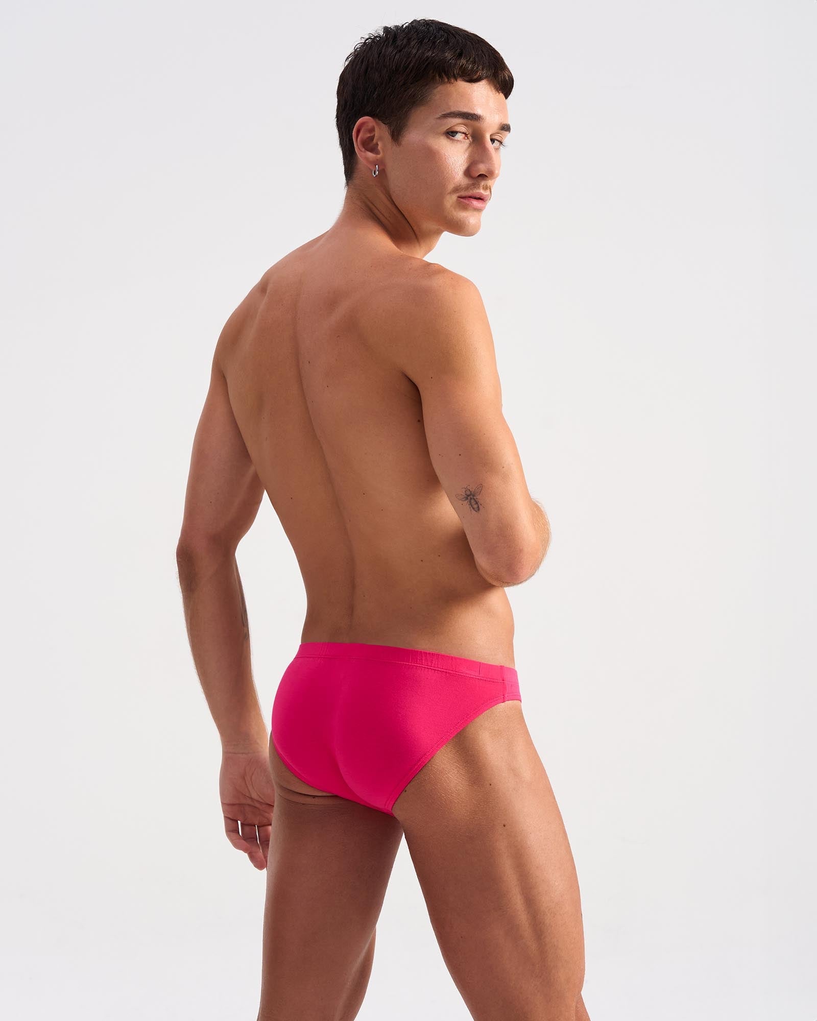 Body Bamboo Bikini Brief - Fuchsia