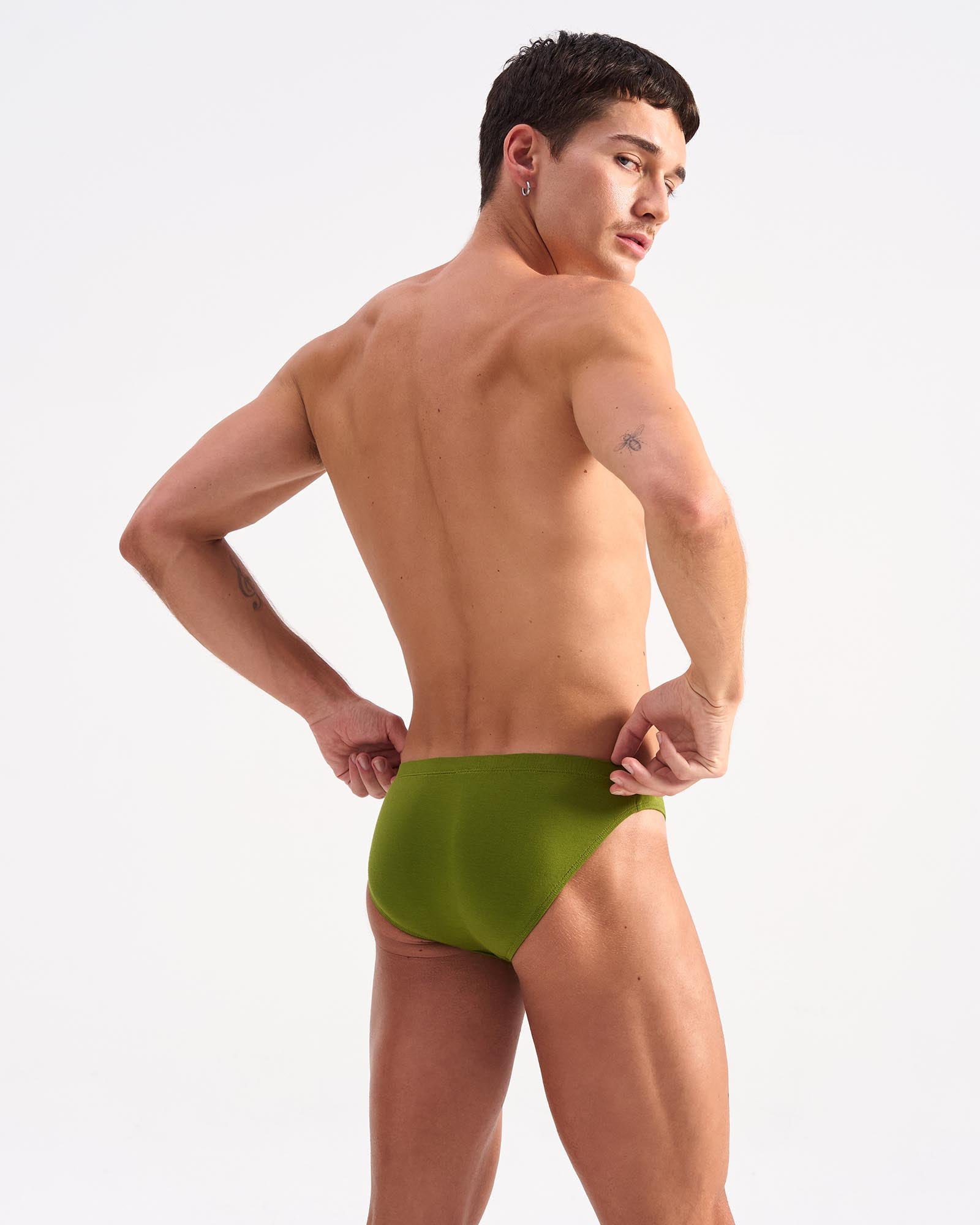Body Bamboo Bikini Brief - Fern Green