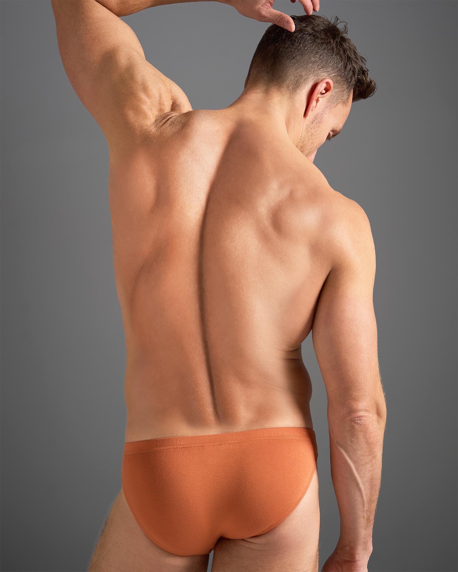 Body Bamboo Bikini Brief - Burnt Sienna