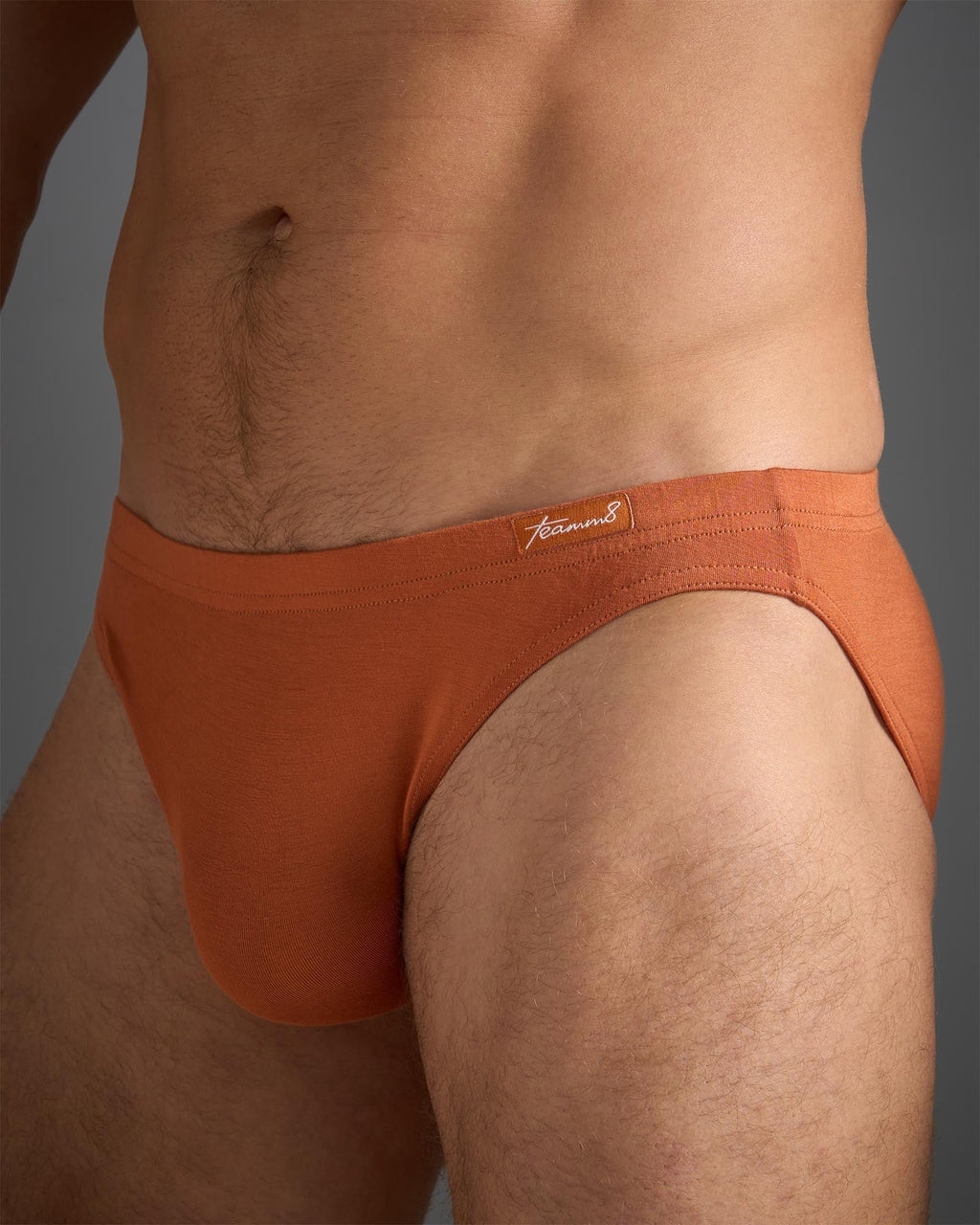 Body Bamboo Bikini Brief - Burnt Sienna