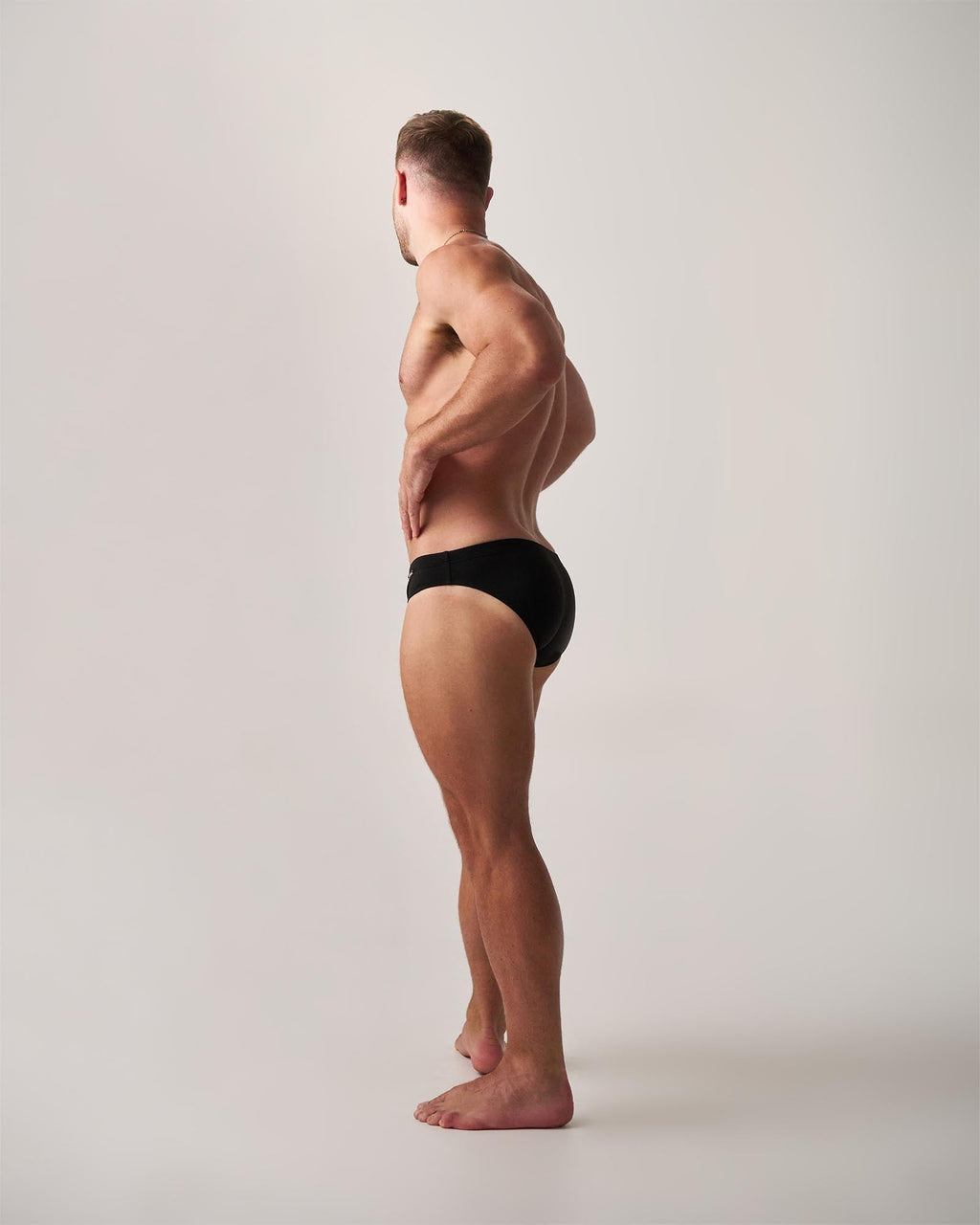Statement Swim Brief - Black