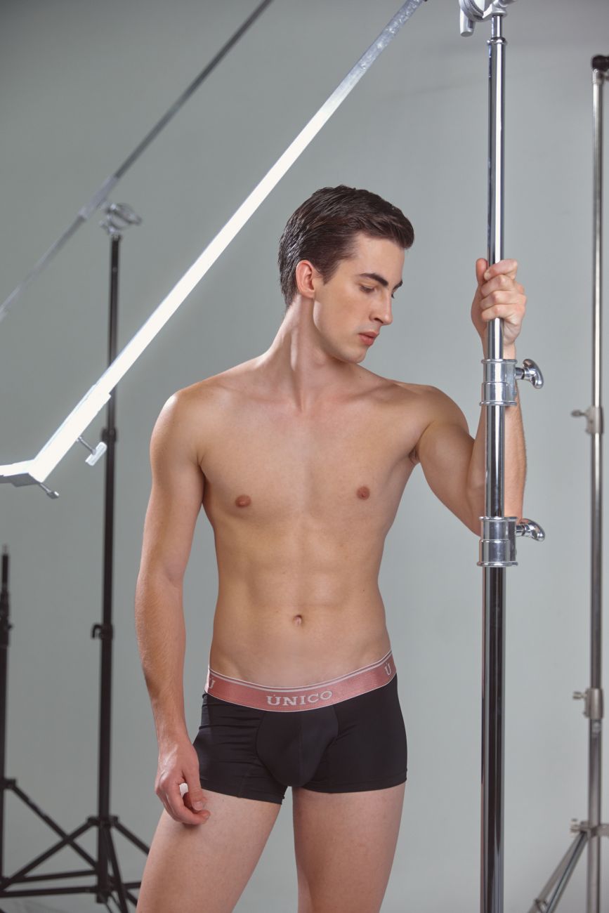 Unico 24110100108 Oro Rosa Trunks Color 99-Black