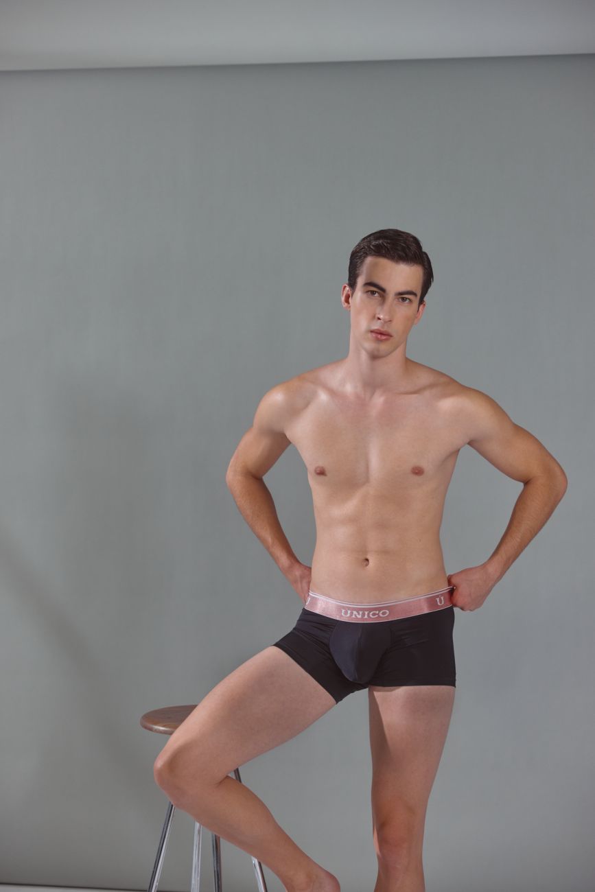 Unico 24110100108 Oro Rosa Trunks Color 99-Black