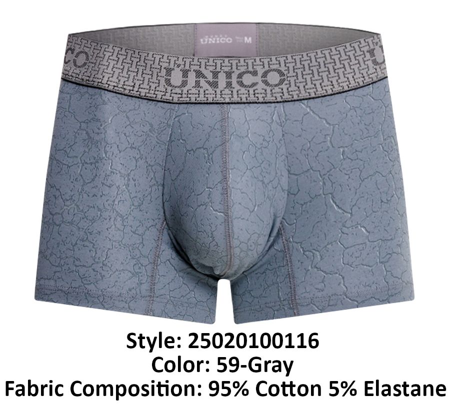 Unico 25020100116 Baldio Trunks Color 59-Gray
