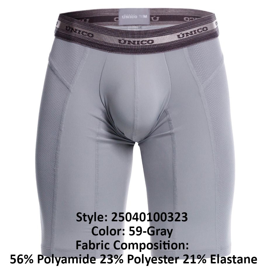 Unico 25040100323 Albaricoque Boxer Briefs Color 59-Gray