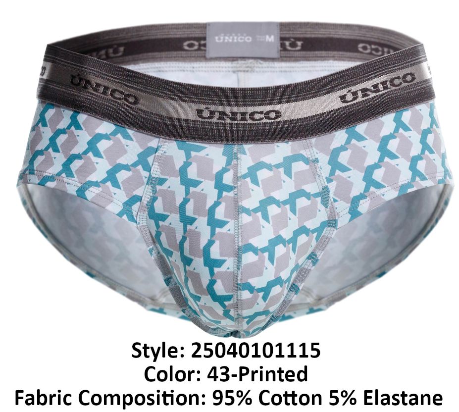 Unico 25040101115 Caterva Briefs Color 43-Printed