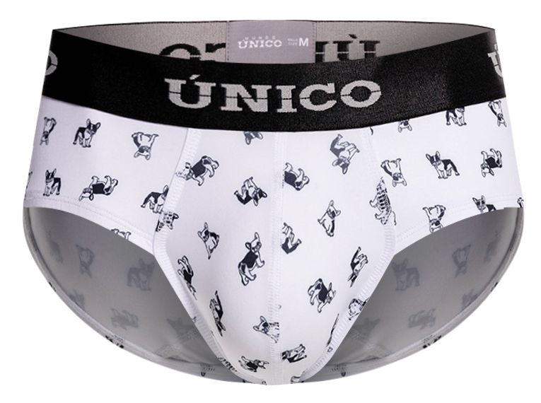 Unico 25040101130 Frenchis Briefs Color 00-White