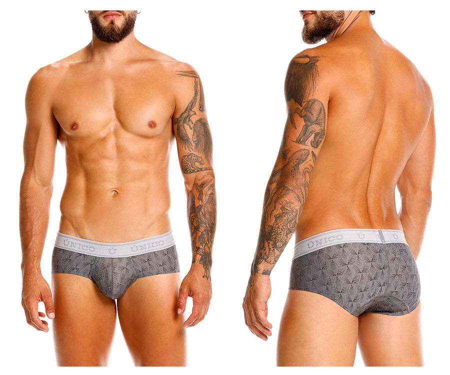 Unico 25050101103 Chisell Briefs Color 59-Gray