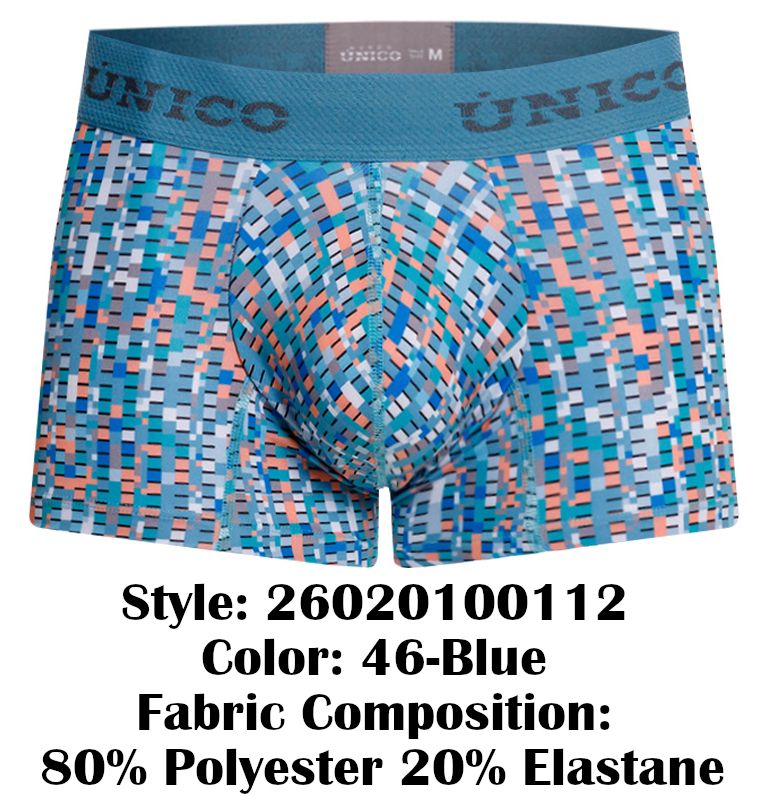 Unico 26020100112 Lignina Trunks Color 46-Blue
