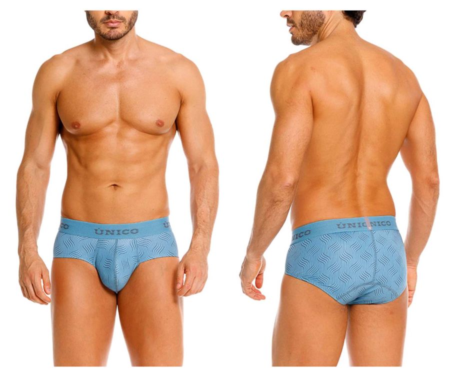 Unico 26020101111 Lenoso Briefs Color 46-Blue