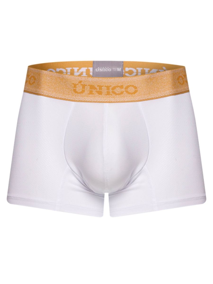 Unico 26040100125 Amber Trunks Color 00-White - Premium Athletic Fit