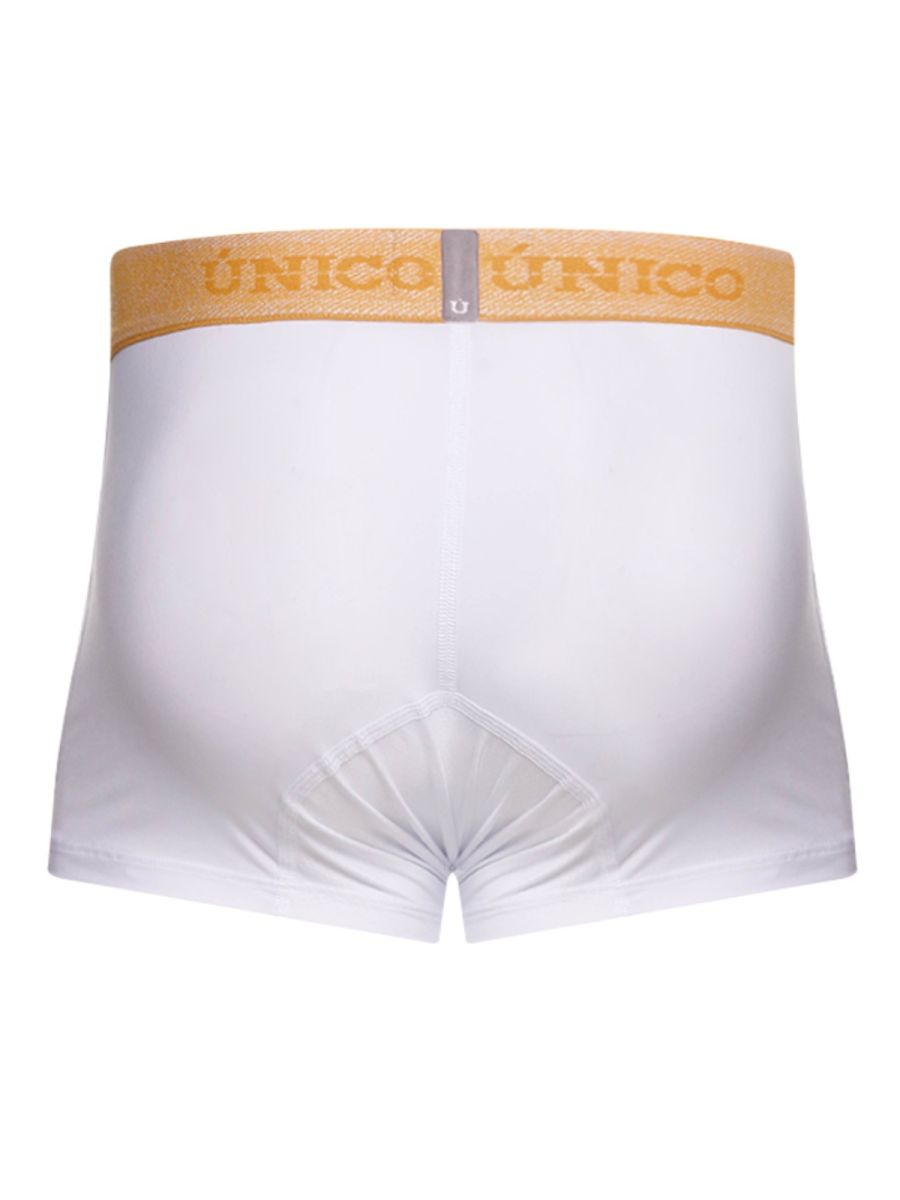 Unico 26040100125 Amber Trunks Color 00-White - Premium Athletic Fit