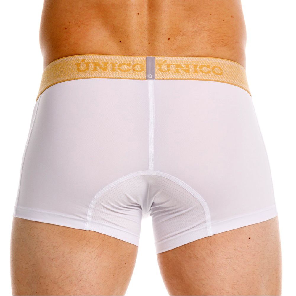 Unico 26040100125 Amber Trunks Color 00-White - Premium Athletic Fit