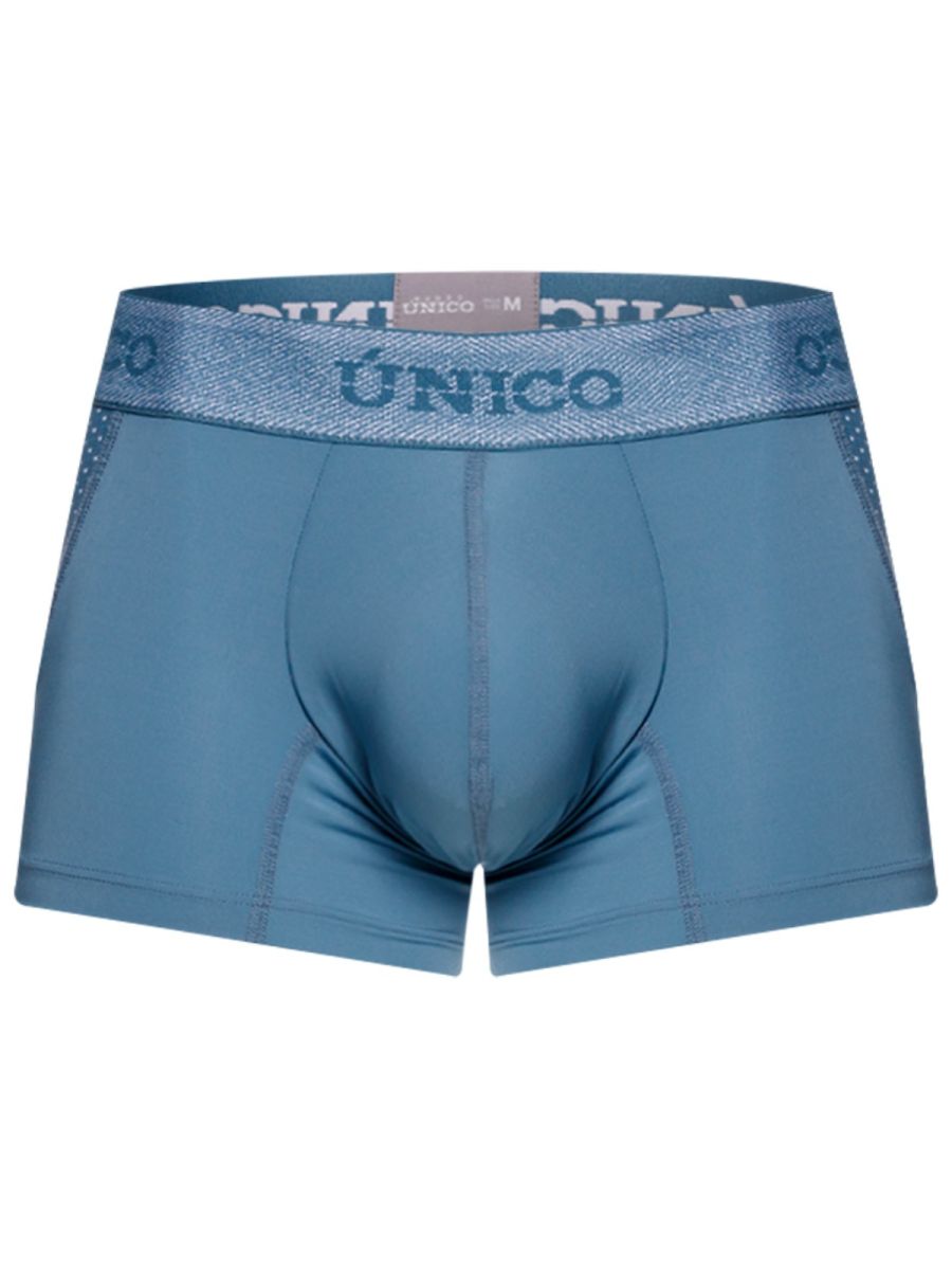 Unico 26040100127 Classic Trunks Color 46-Blue - Premium Athletic Comfort