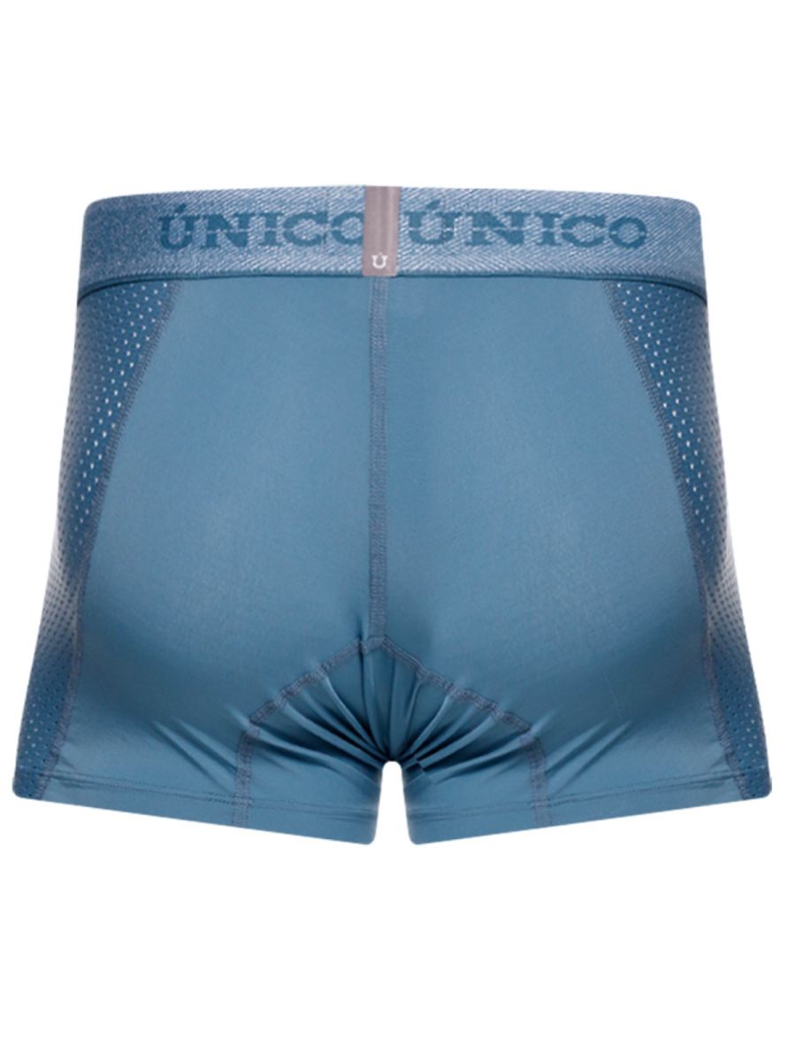 Unico 26040100127 Classic Trunks Color 46-Blue - Premium Athletic Comfort