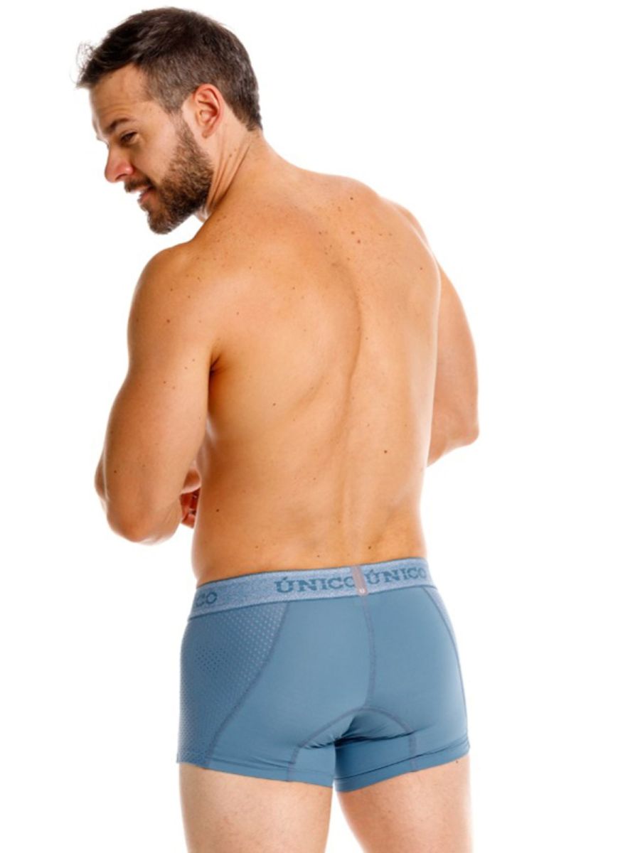 Unico 26040100127 Classic Trunks Color 46-Blue - Premium Athletic Comfort