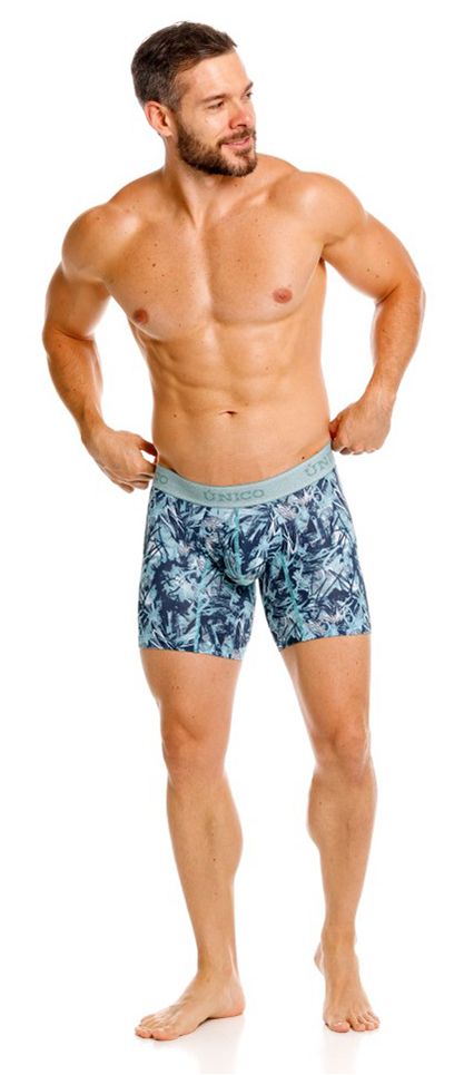 Unico 26040100212 Tags Boxer Briefs in Color 43-Blue