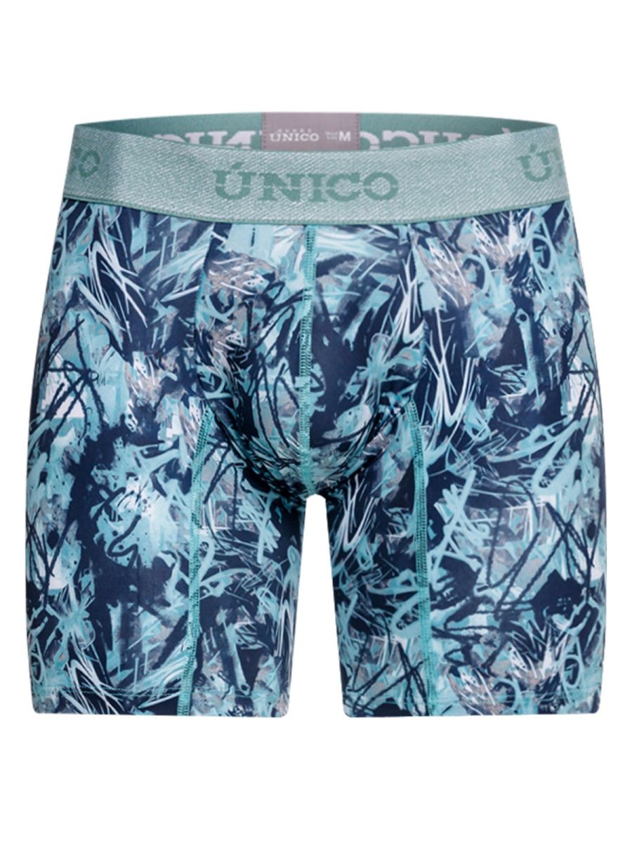 Unico 26040100212 Tags Boxer Briefs in Color 43-Blue