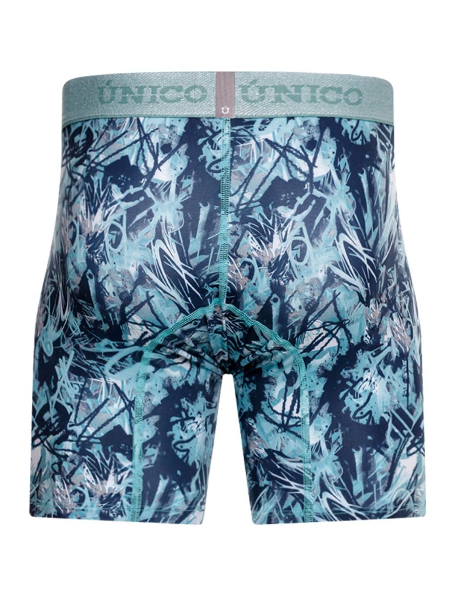Unico 26040100212 Tags Boxer Briefs in Color 43-Blue