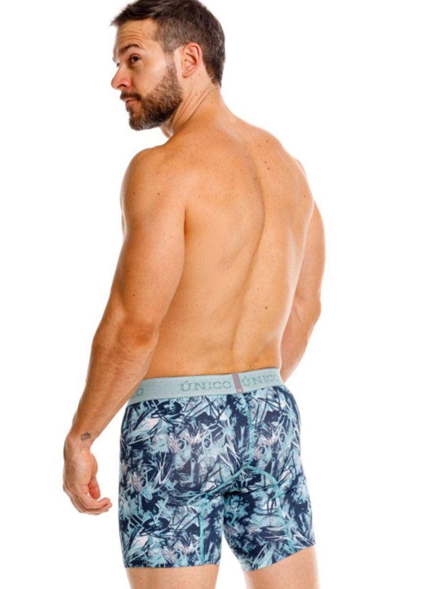 Unico 26040100212 Tags Boxer Briefs in Color 43-Blue