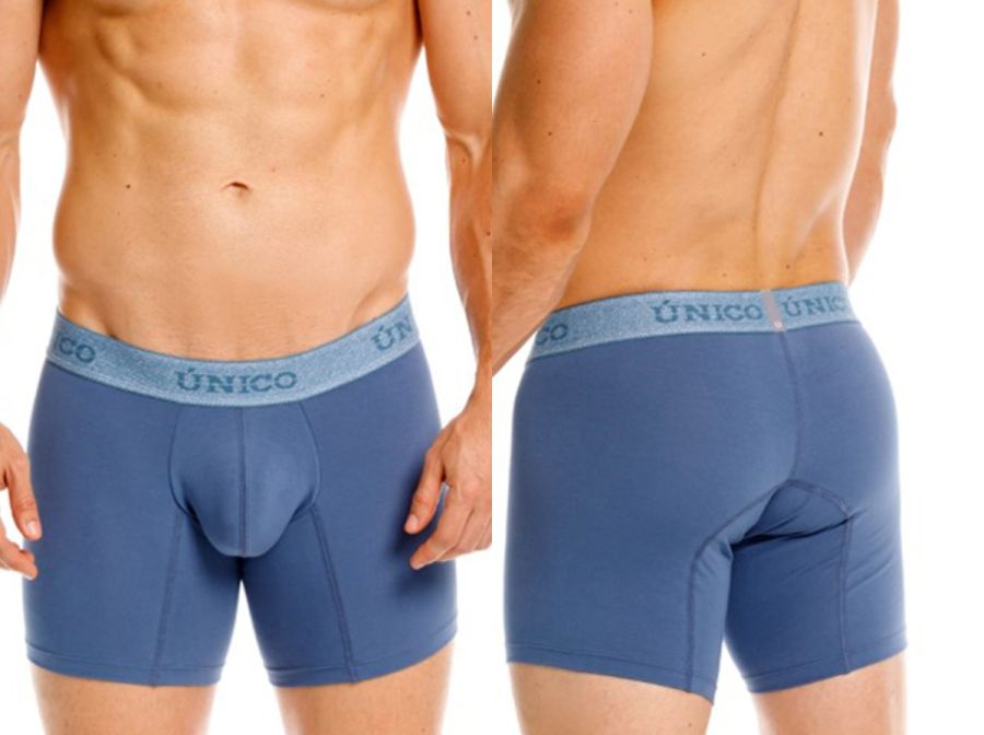 Unico 26040100217 Classic Boxer Briefs in Teal - Premium Comfort and Style Color 46-Teal