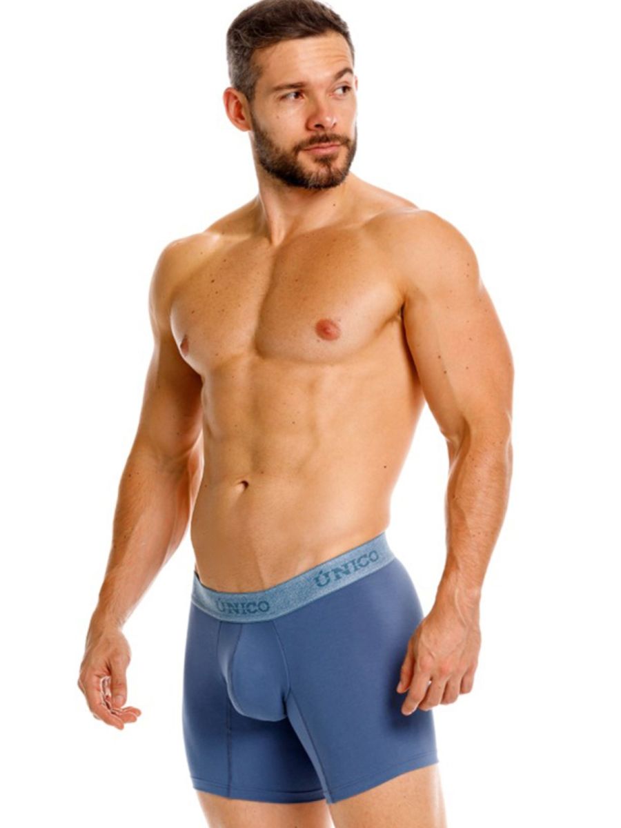 Unico 26040100217 Classic Boxer Briefs in Teal - Premium Comfort and Style Color 46-Teal