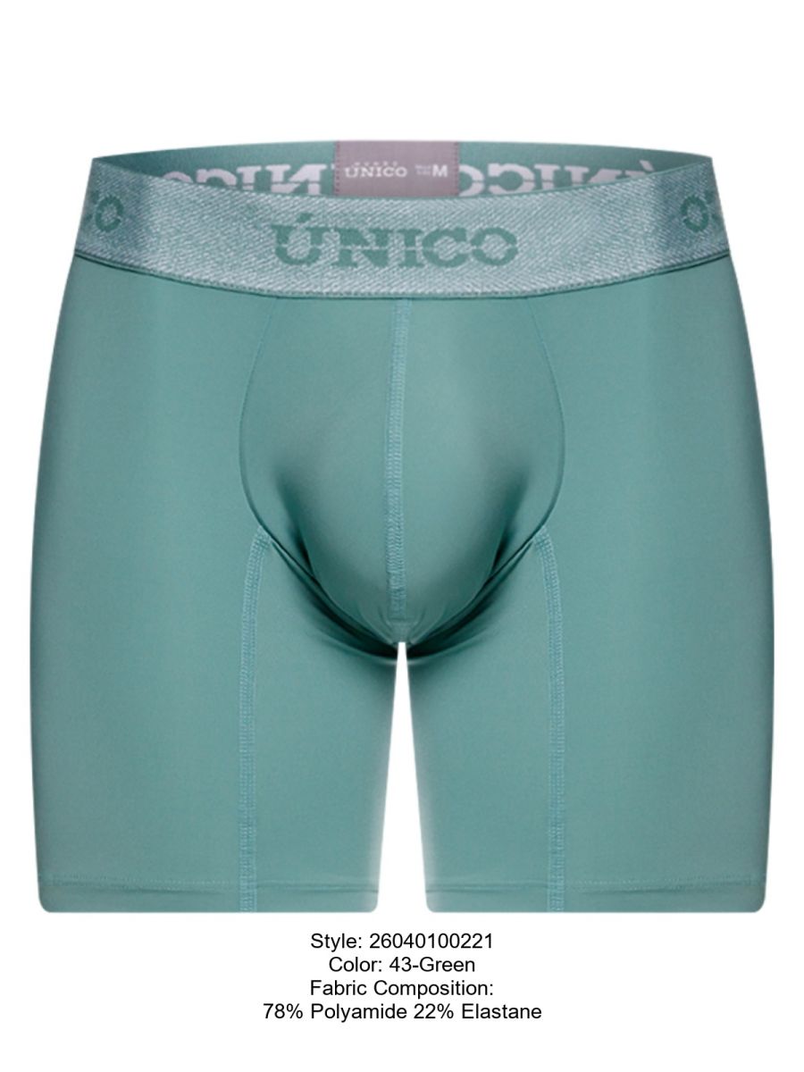 Unico 26040100221 Ceramic Boxer Briefs Color 43-Green