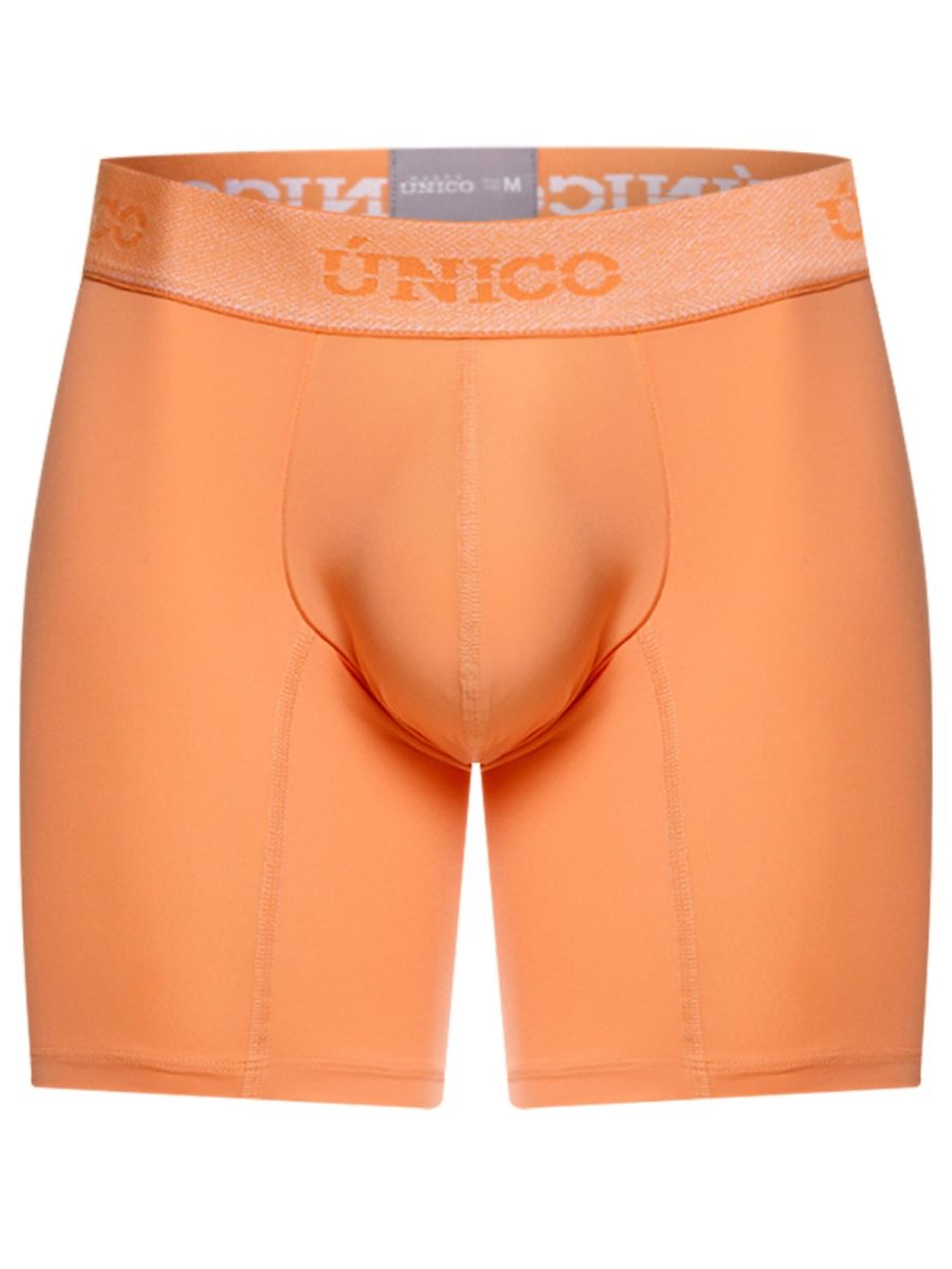 Unico 26040100222 Classic Boxer Briefs in Apricot - Essential Comfort Color 40-Apricot
