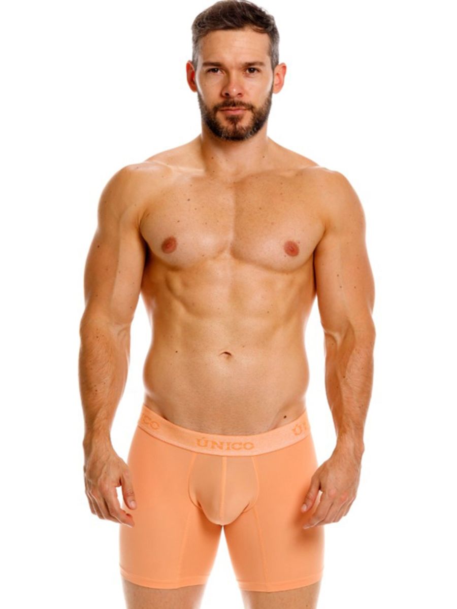 Unico 26040100222 Classic Boxer Briefs in Apricot - Essential Comfort Color 40-Apricot