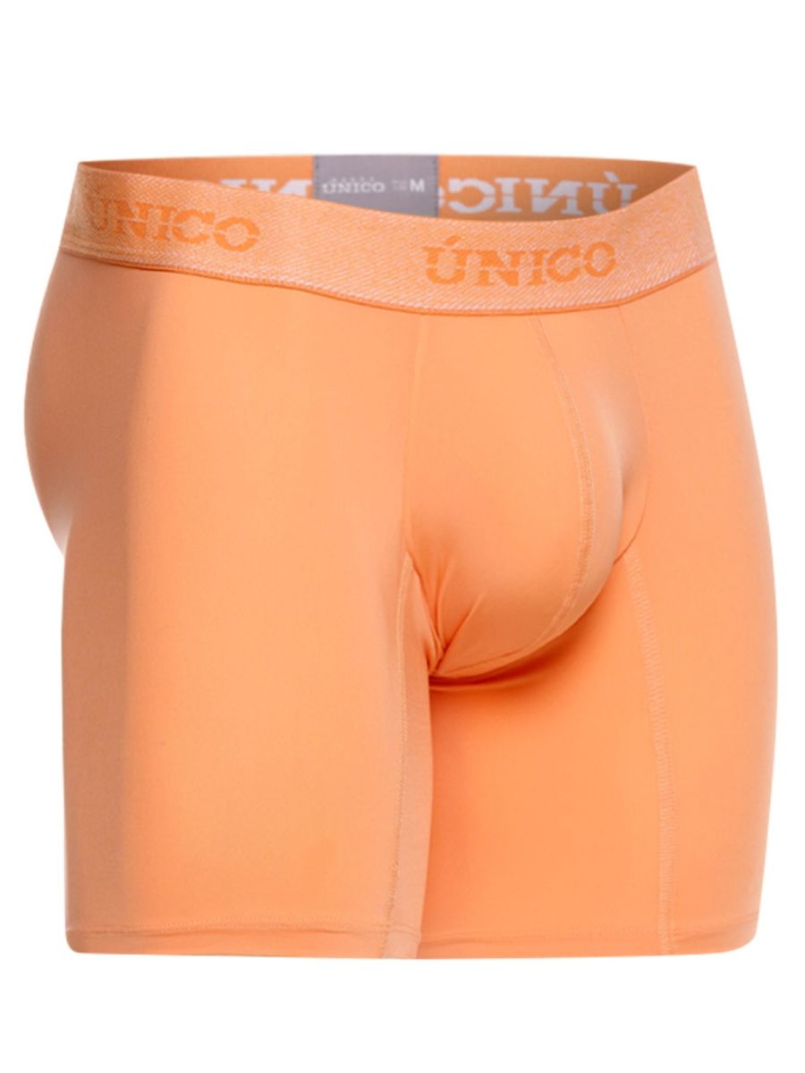 Unico 26040100222 Classic Boxer Briefs in Apricot - Essential Comfort Color 40-Apricot