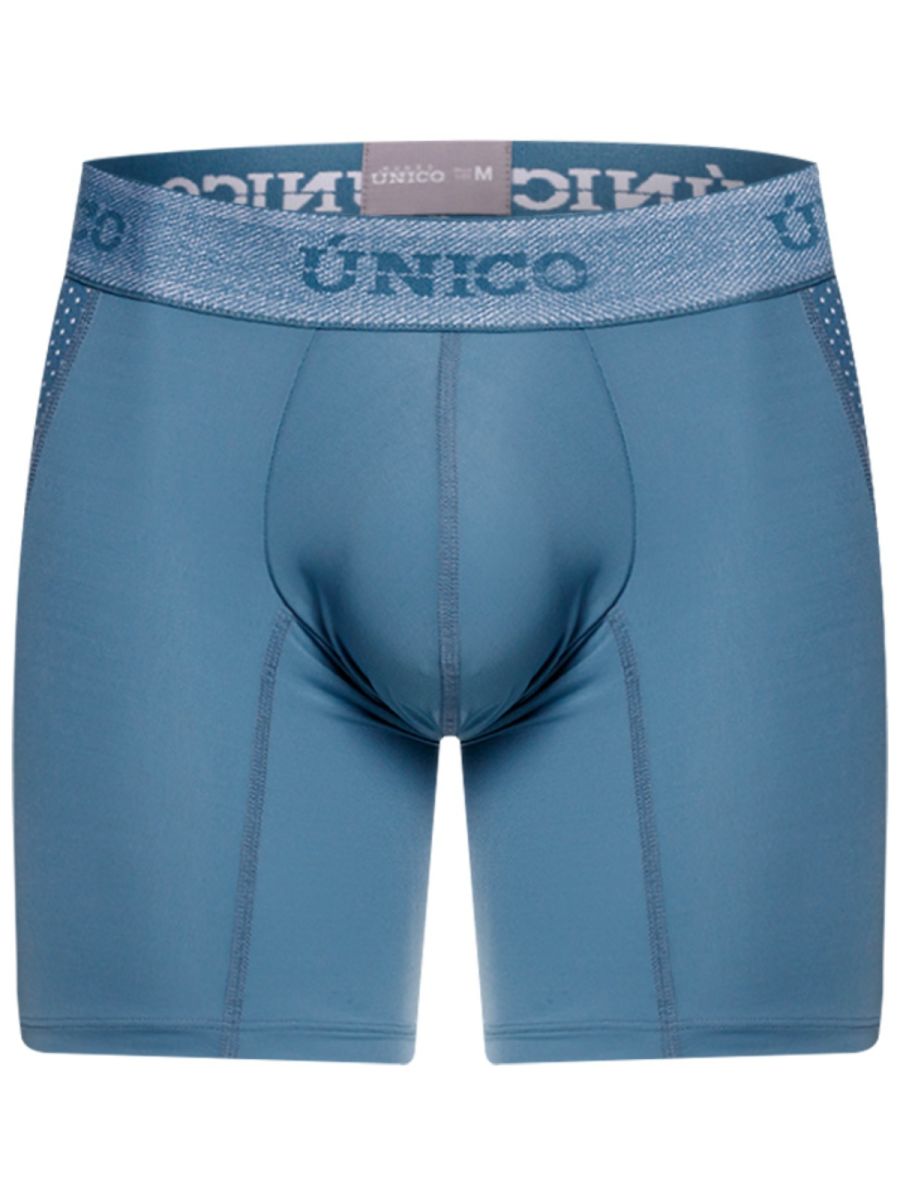 Unico 26040100227 Classic Boxer Briefs Color 46-Blue - Premium Comfort and Fit