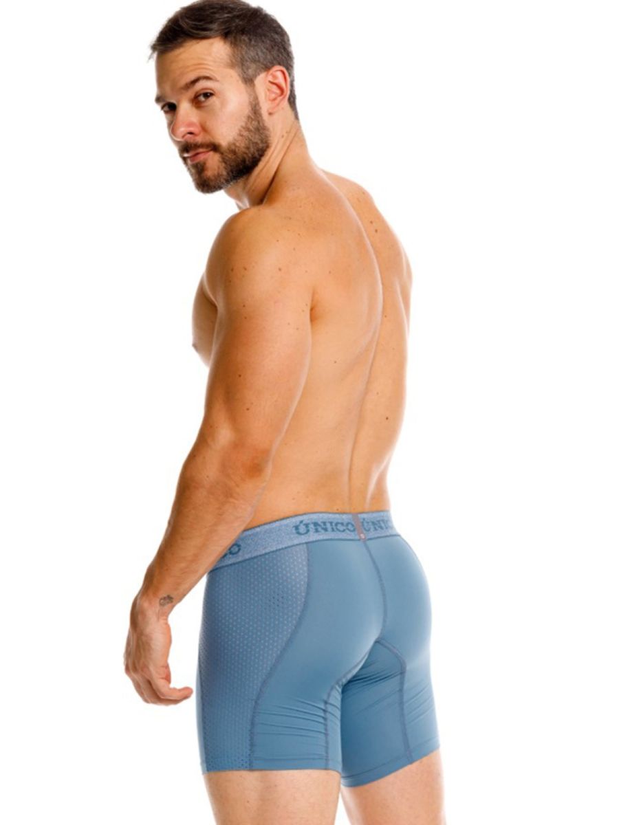 Unico 26040100227 Classic Boxer Briefs Color 46-Blue - Premium Comfort and Fit