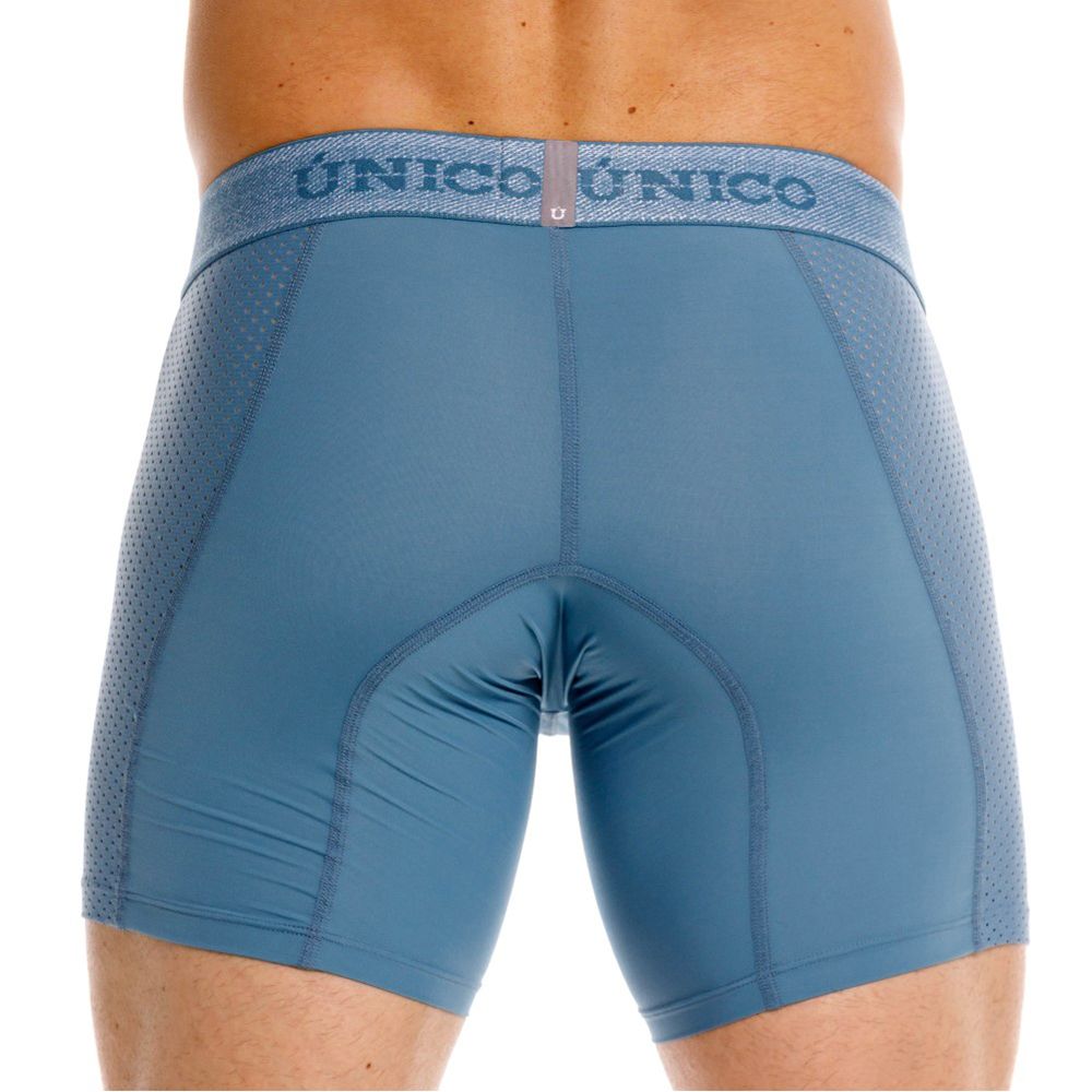 Unico 26040100227 Classic Boxer Briefs Color 46-Blue - Premium Comfort and Fit