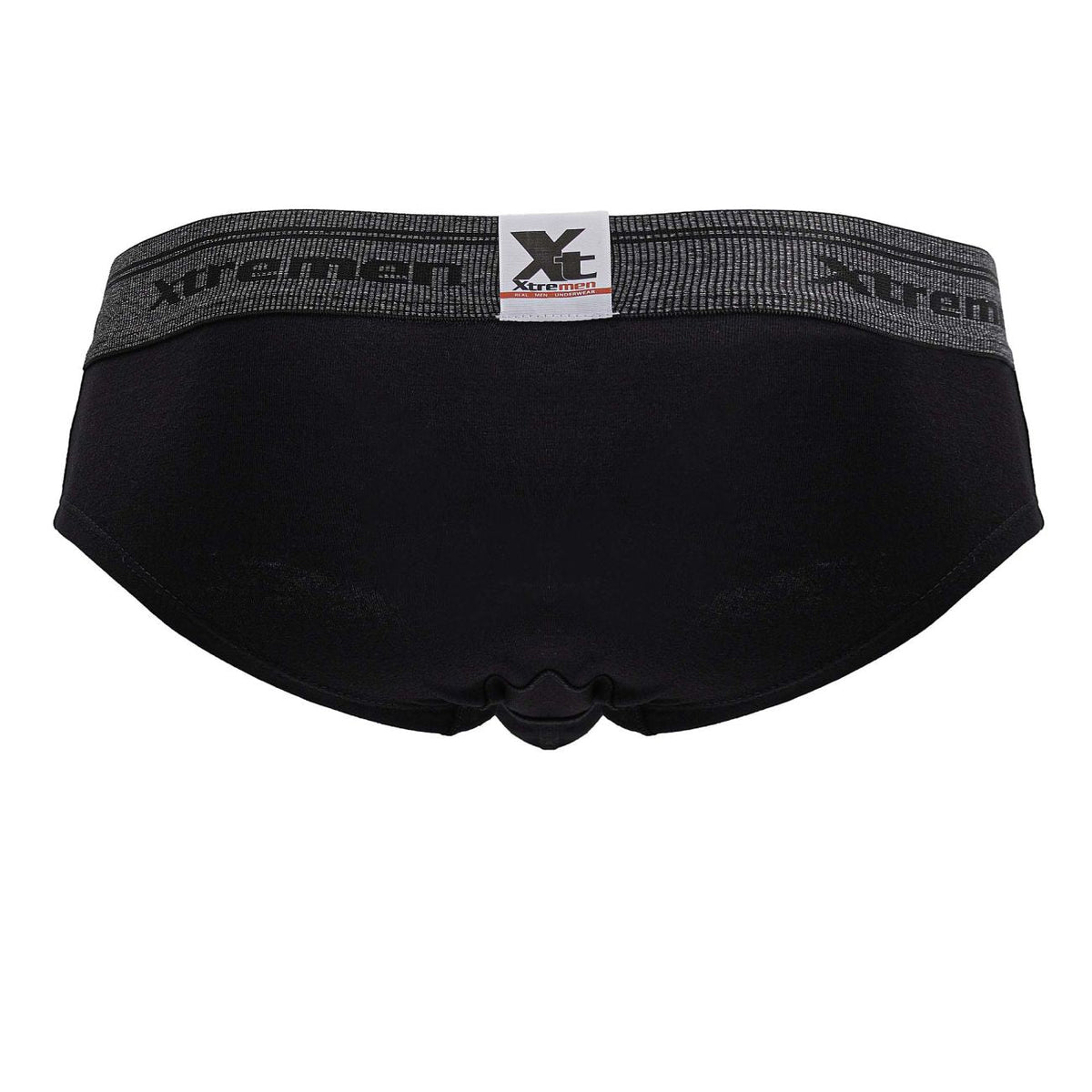 Xtremen Men's Underwear 41315 Cotton Blend Briefs Color Black