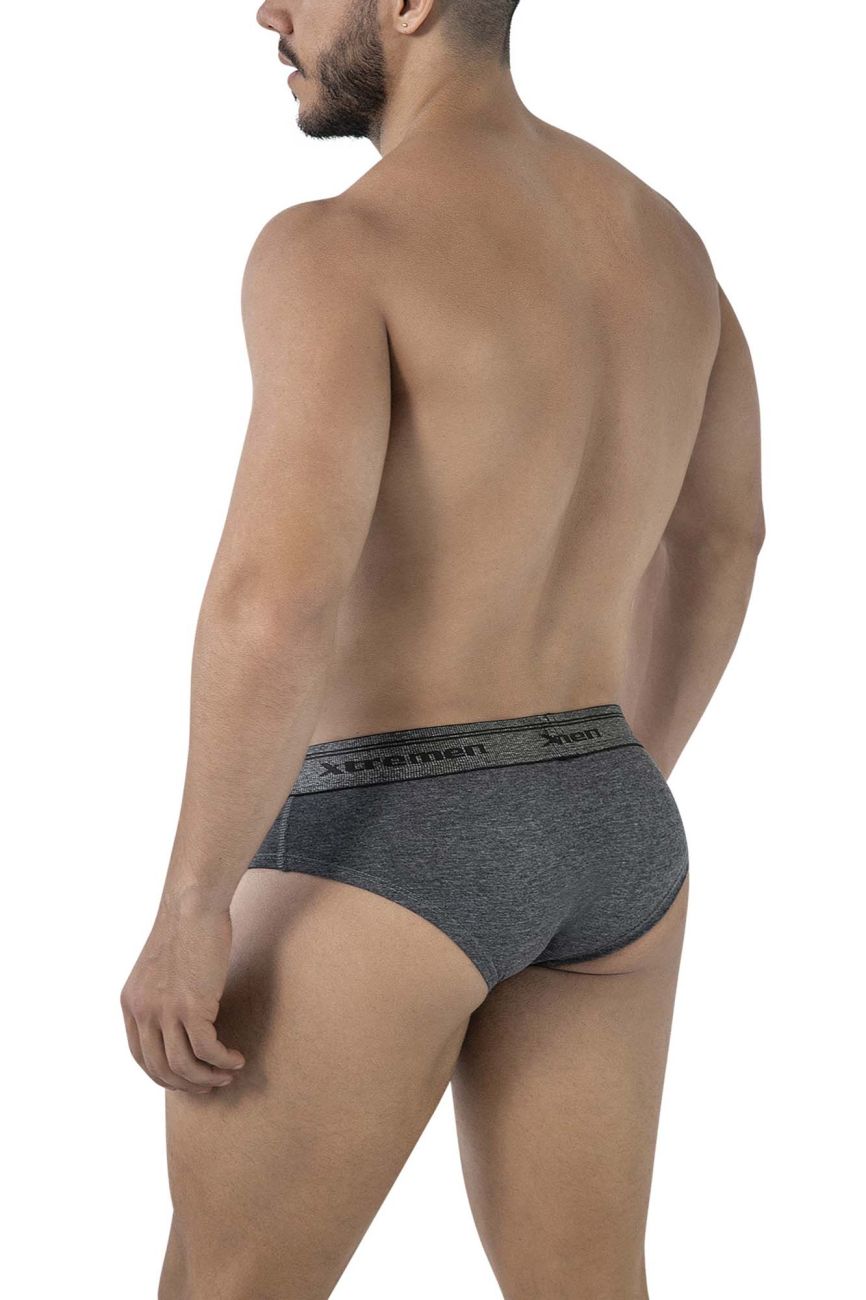 Xtremen Men's Underwear 41315 Cotton Blend Briefs Color Cross