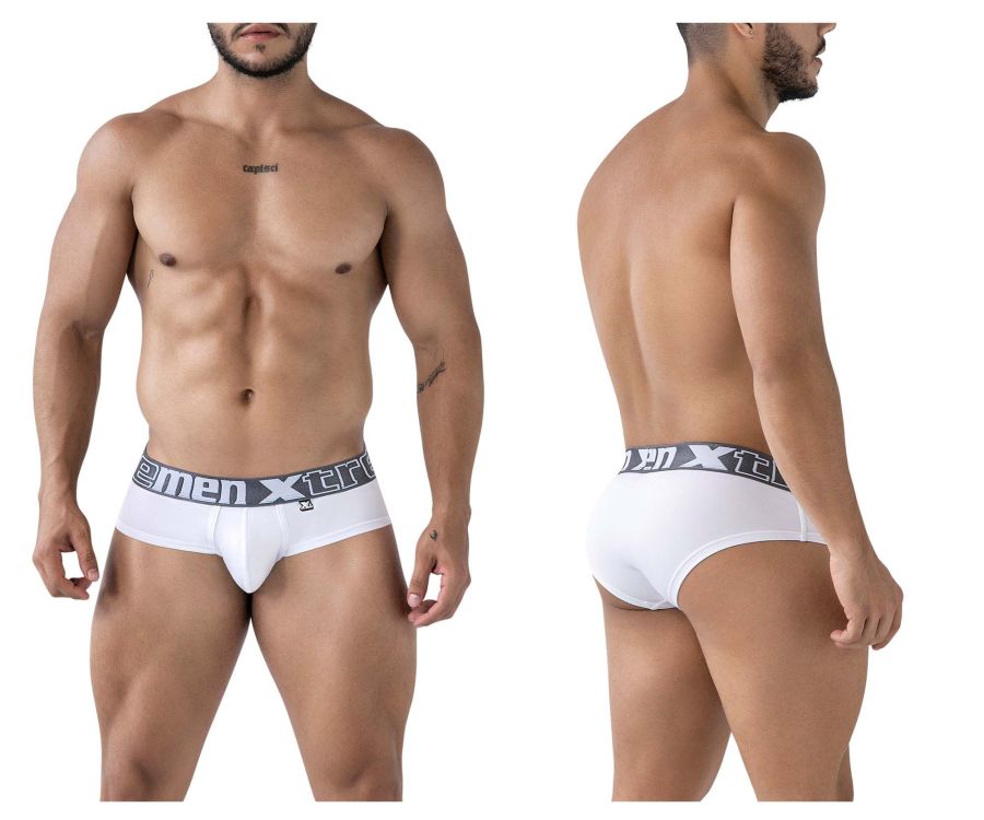 Xtremen 41316 Microfiber Briefs Color White