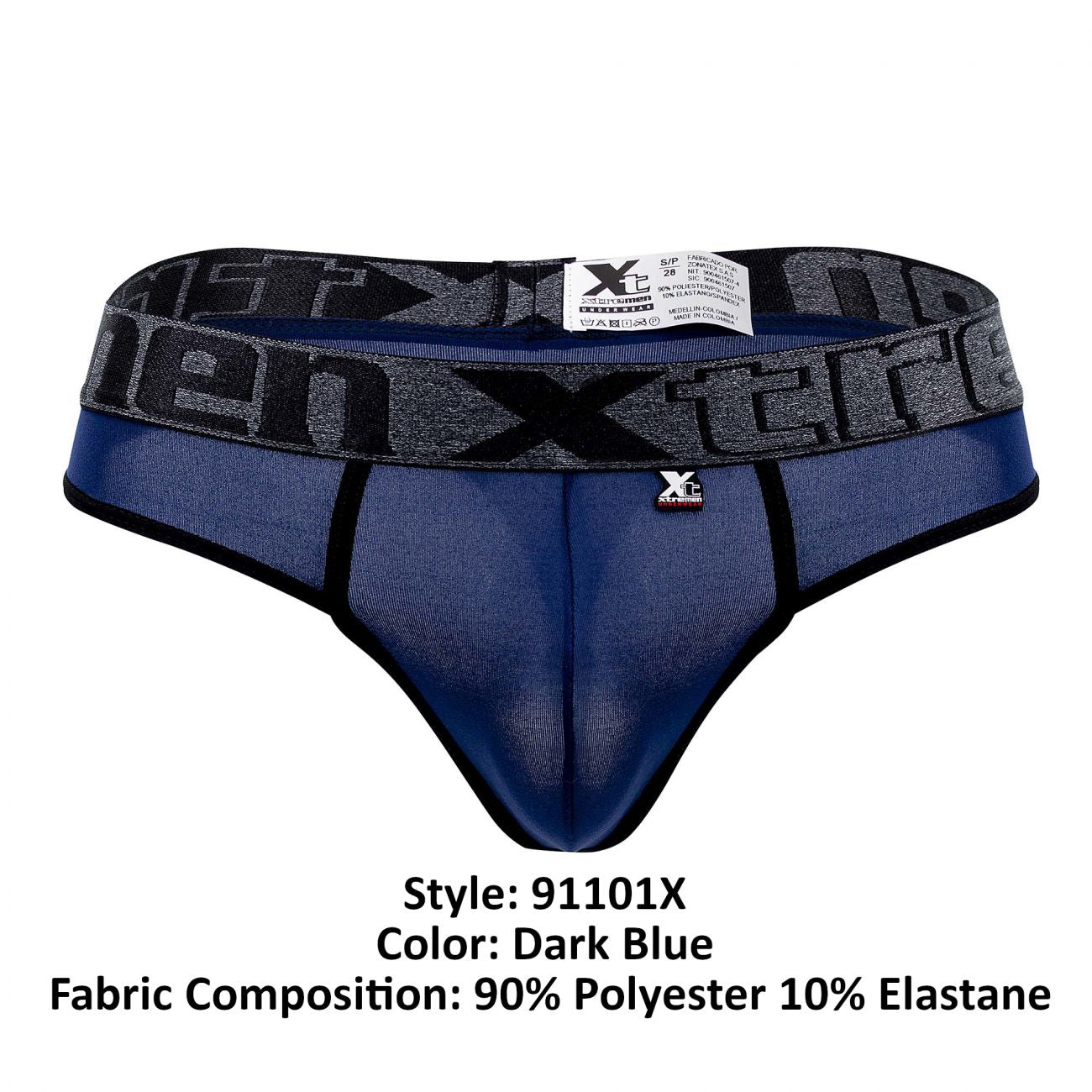 Xtremen 91101X Microfiber Thongs Color Dark Blue